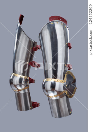 Pair of 14th-15th Century Plate Legs Armor 124552269