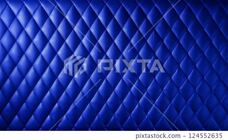 Blue quilted background 124552635