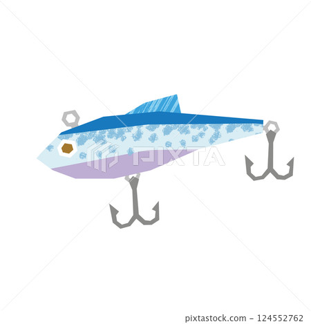 剪紙風格誘餌 124552762