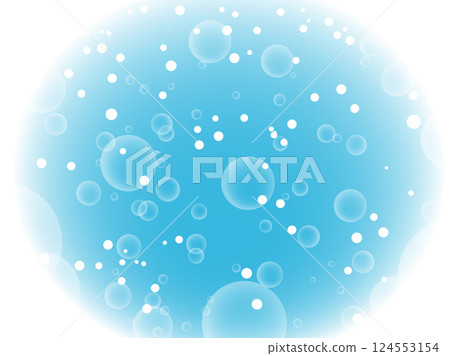 Bubbles floating on the water 124553154