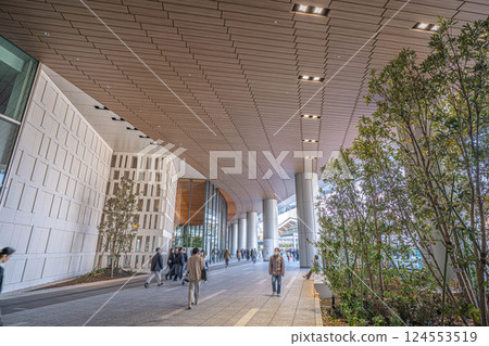 Opening of Takanawa Gateway City Phase 1 (Block 4) 124553519