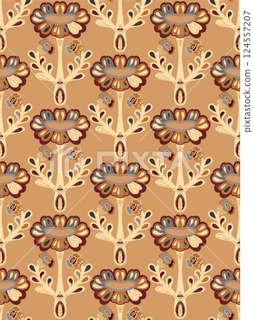 seamless pattern with flowers seamless pattern with flowers 124557207