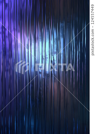 Reeded glass background creates a captivating visual with swirling colors and textured effects 124557449