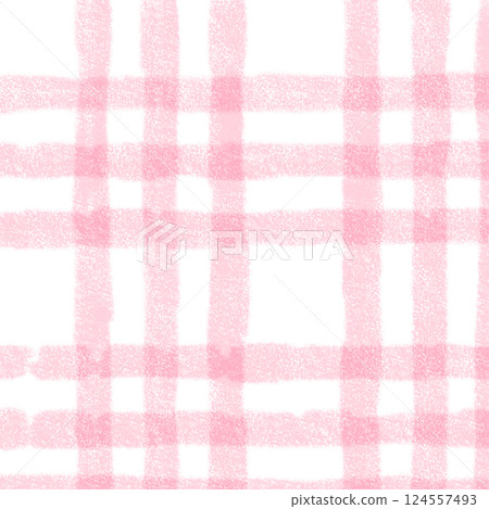 Pink Plaid Gingham Hand Drawn Background Pattern Overlay Pink Plaid Gingham Hand Drawn Background Pattern Overlay 124557493
