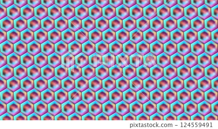 Soft pastel abstract background with 3D hexagonal pattern Soft pastel abstract background with 3D hexagonal pattern 124559491