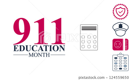 911 Education Month, Empowering Communities with Safety Knowledge 124559650