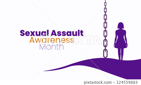 Sexual Assault Awareness Month Campaign Sexual Assault Awareness Month Campaign 124559883