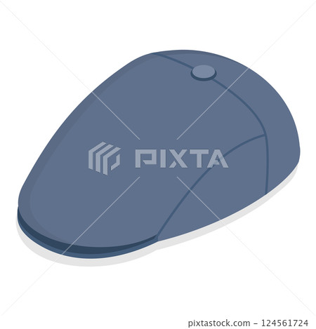 3D Isometric Flat Vector Set of Hats, headgears, Clothing Accessory. Item 3 3D Isometric Flat Vector Set of Hats, headgears, Clothing Accessory. Item 3 124561724