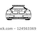 Police Force abstract illustration 124563369