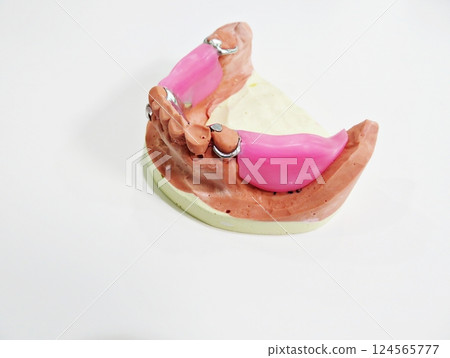 lower Denture Wax rim 124565777