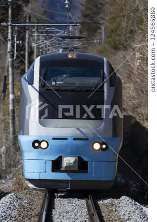 E653系列淡藍色清新日立塗料「特快草津島」02 E653系列淡藍色清新日立塗料「特快草津島」02 124565880
