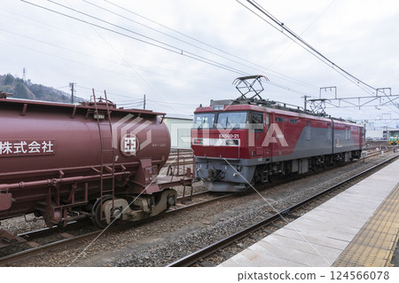 鋅質貨車 Taki 1200 型 04 和 EH500 124566078
