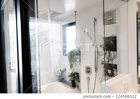 Bathroom house interior image Bathroom house interior image 124566312