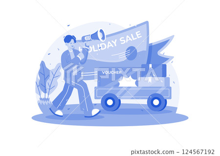 Local businesses offer discounts or special promotions to honor the holiday. 124567192