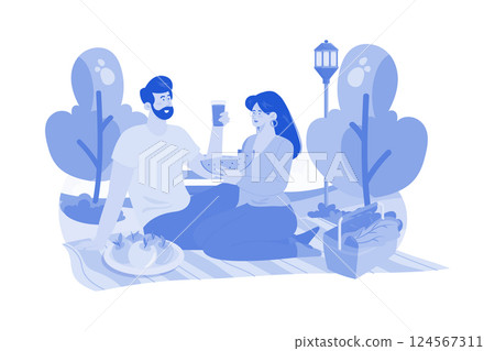 Couple's Outdoor Picnic or Hike Couple's Outdoor Picnic or Hike 124567311