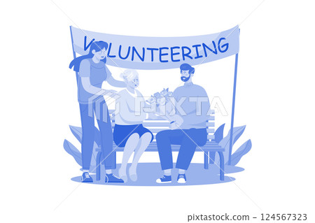 Couple's Volunteer Work at Women's Shelter Couple's Volunteer Work at Women's Shelter 124567323