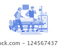 A Surgeon In The Operating Room A Surgeon In The Operating Room 124567437