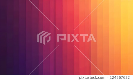 Colorful striped background with a gradient from purple to orange 124567622