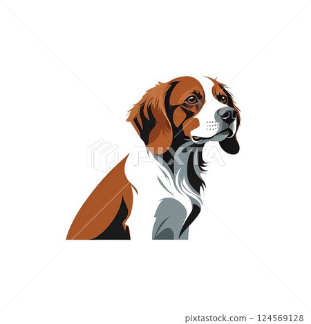 布列塔尼獵犬是一種溫順而友善的犬種。 124569128