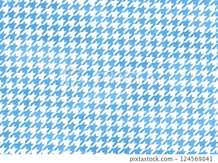 Watercolor houndstooth pattern Watercolor houndstooth pattern 124569841