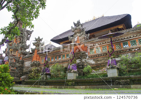 擁有美麗複雜雕刻的薩拉斯瓦蒂神廟 124570736