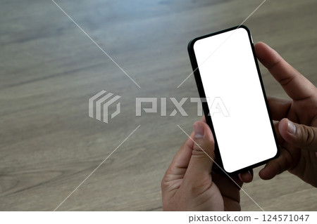 new phone Technology smartphone with blank screen and modern frame less design new phone Technology smartphone with blank screen and modern frame less design 124571047