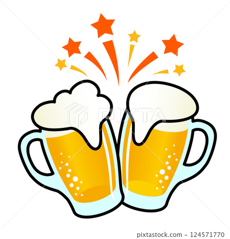 用啤酒杯乾杯！ 124571770