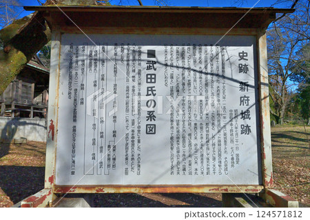 山梨縣甲斐市「神風城」城垣景觀 山梨縣甲斐市「神風城」城垣景觀 124571812