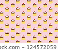 布丁背景（粉紅色） 124572059