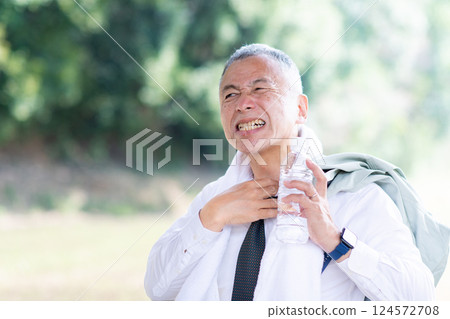 Heat stroke warning image 124572708