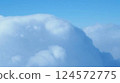 Fluffy clouds like cotton candy 124572775