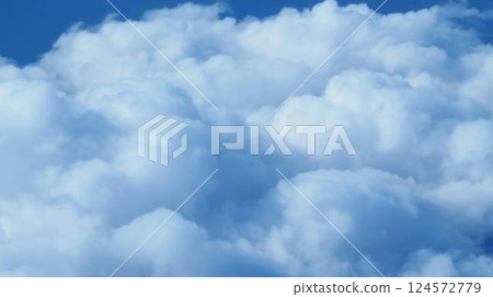 天空中飄浮的白雲2 天空中飄浮的白雲2 124572779