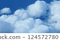 White clouds floating in the sky 1 124572780