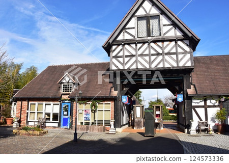 Izu City: British Village and autumn sky at Shuzenji Niji no Sato 124573336