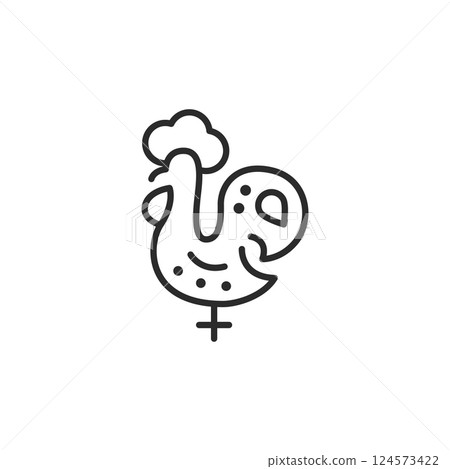 Cock Icon Cock Icon 124573422