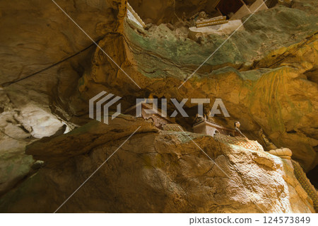 Chiang Dao Cave in Thailand. 124573849