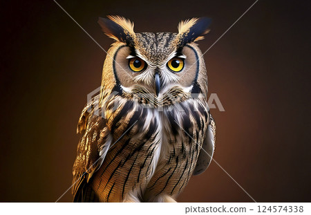 Owl AI generated image 124574338