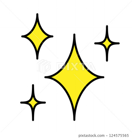 Sparkling silhouette yellow single 124575565