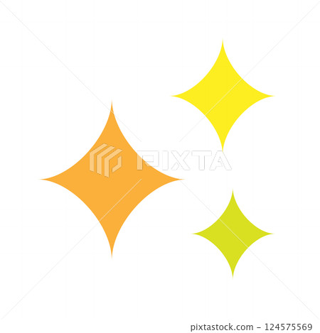 Sparkling silhouette yellow single 124575569