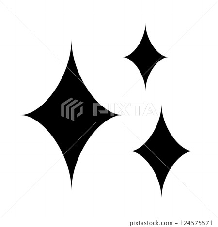 Sparkling silhouette monochrome single Sparkling silhouette monochrome single 124575571