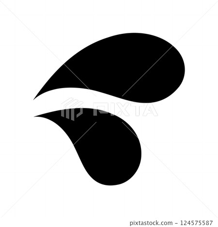 Confused sweat splash icon Confused sweat splash icon 124575587