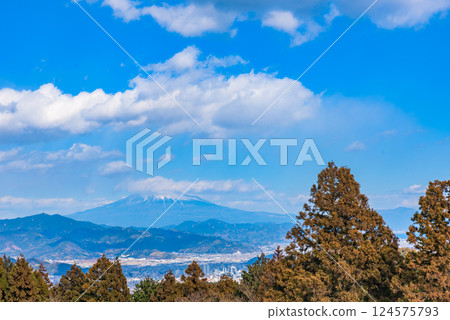 [World Heritage Site] Mount Fuji, photographed from the summit of Mankanbo 124575793