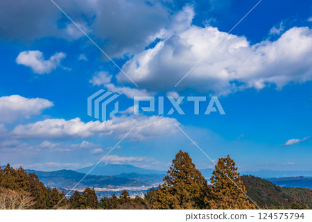 [World Heritage Site] Mount Fuji, photographed from the summit of Mankanbo 124575794