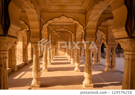 Amber Fort in Jaipur city, India 124576258