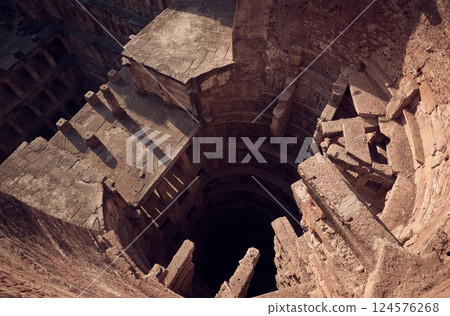 Rani Ki Vav temple and Stepwell in Patan city, India 124576268