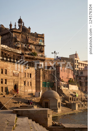 Balaji Ghat in Varanasi city, India 124576304