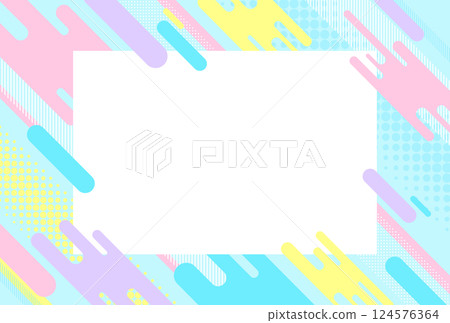 Background material Pink Light blue Geometric pattern Pastel Colorful Title Frame Background Background material Pink Light blue Geometric pattern Pastel Colorful Title Frame Background 124576364