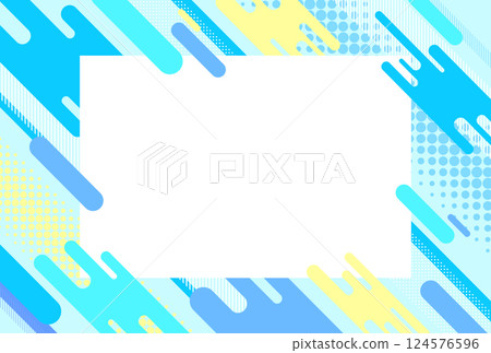 Background material Blue Light blue Geometric pattern Refreshing Summer Title Frame Background Background material Blue Light blue Geometric pattern Refreshing Summer Title Frame Background 124576596