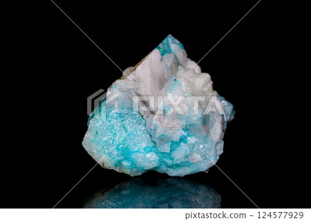 Phoenix stone on dark background 124577929