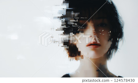 「人工智慧生成的圖像」中的馬賽克增強女性和外表主義 124578430